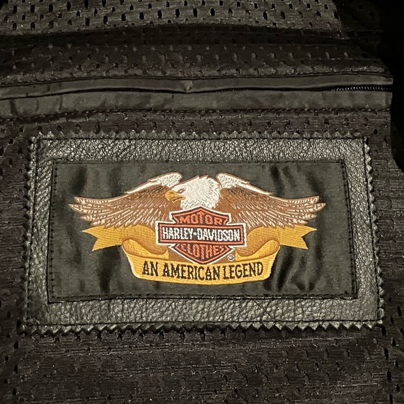 New Harley Davidson FXRG Leather Jacket Women’s Medium - Picture 2 of 6